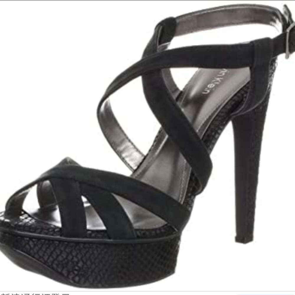 Calvin Klein Snakeskin Sandal
